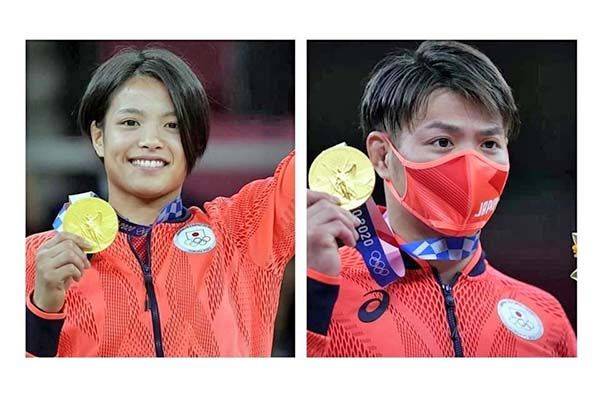 Obtienen hermanos japoneses oro el mismo día