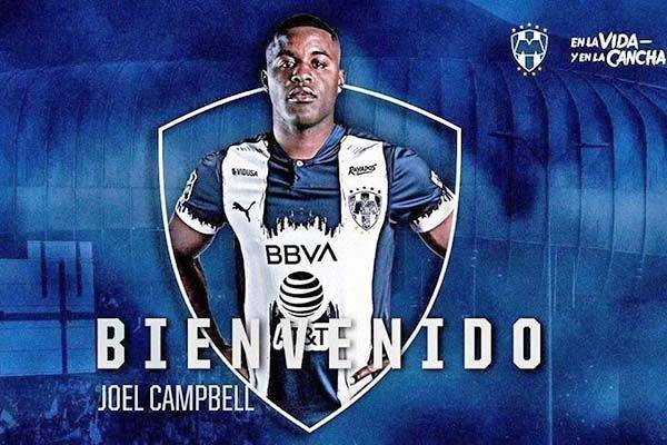 Rayados anuncia a Joel Campbell