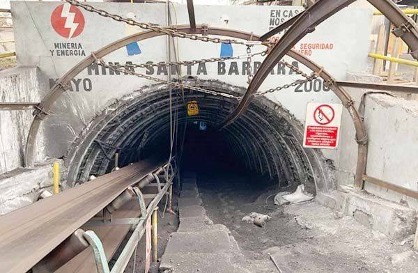 Grave minero en accidente