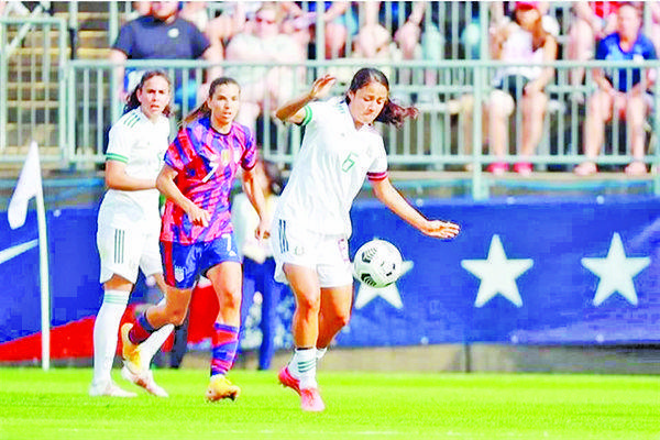 Le repite EU la dosis al Tricolor Femenil