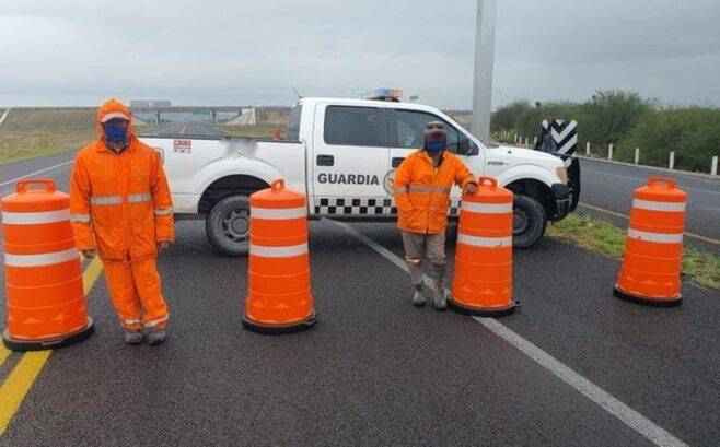 Reportan riesgo de colapso de puente vehicular en la carretera Cerritos-Tula, SLP
