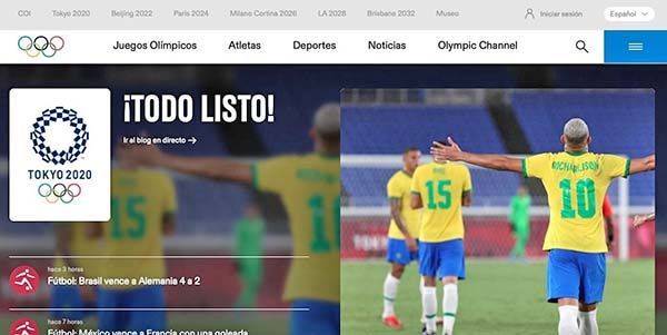 A un día de la inauguración, la página oficial de Juegos Olímpicos sufre caída mundial