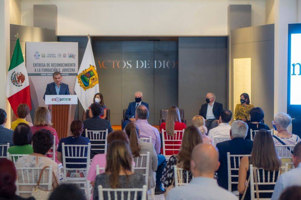 Entrega MARS reconocimiento a Fundación E. Arocena