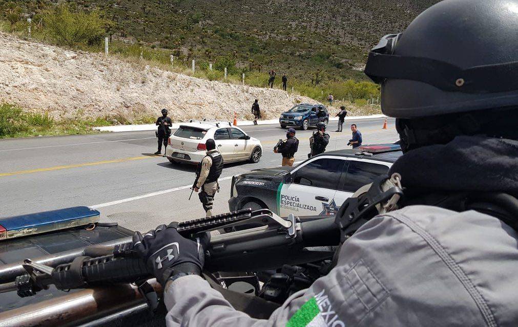 PAR Y FISCALÍA COAHUILA CAPTURAN A PRESUNTA BANDA DE ASALTANTES BUSCADOS EN TODO EL PAÍS