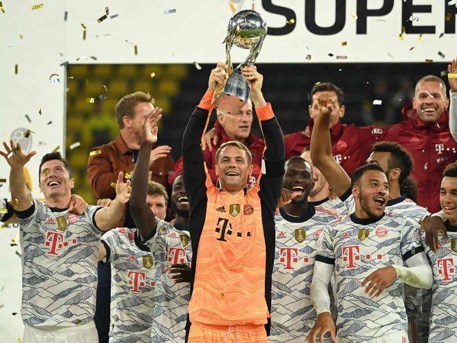 Bayern Múnich alza su novena Supercopa de Alemania