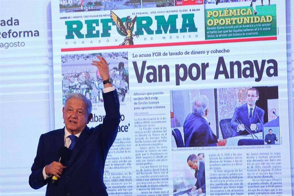Ahora AMLO vincula a Anaya… ¡con Salinas!