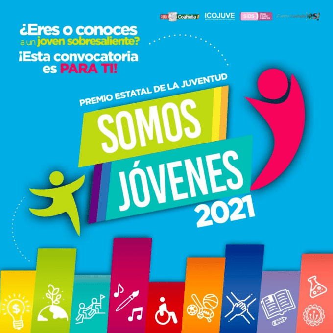 COAHUILA REITERA LA INVITACIÓN A PARTICIPAR EN PREMIO ESTATAL DE LA JUVENTUD