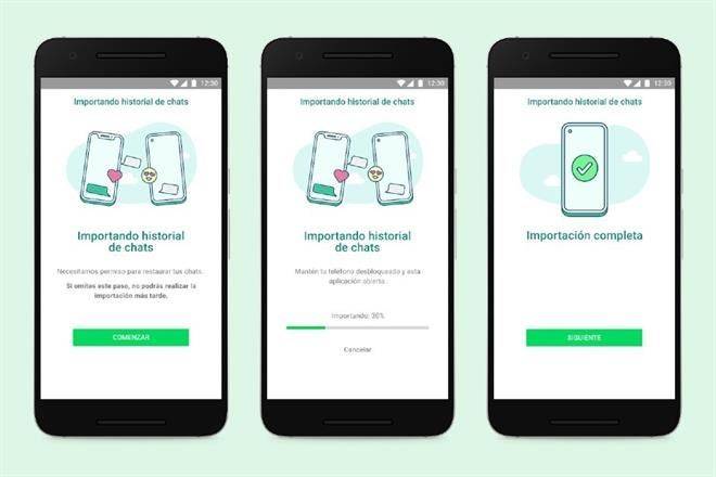 Permitirá WhatsApp mover chats entre Android y iOS