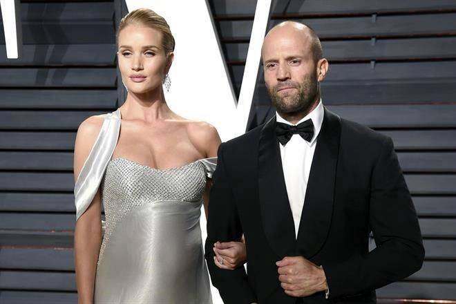 Rosie Huntington y Jason Statham esperan a su segundo hijo