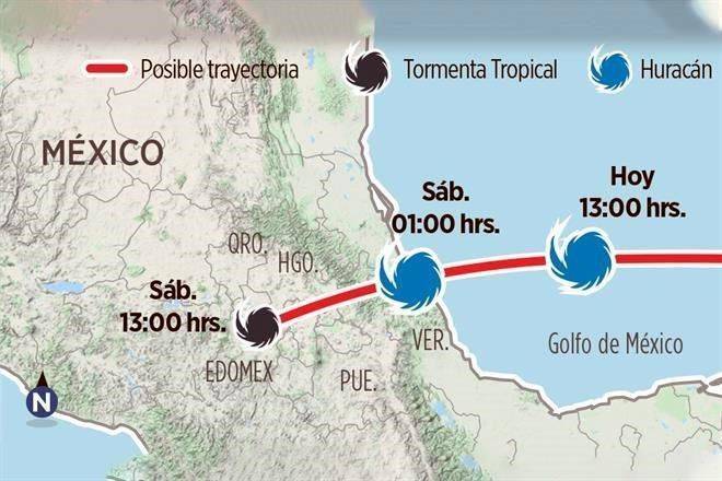 Se prepara CDMX ante impacto de ‘Grace’
