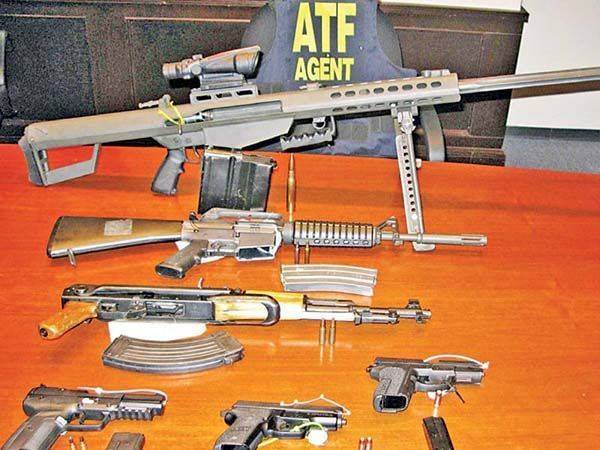 EU incauta mil armas con destino a México; operativo Sin Rastro