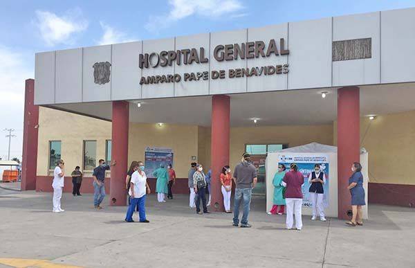 Vacunadas y contagiadas 3 enfermeras del Amparo