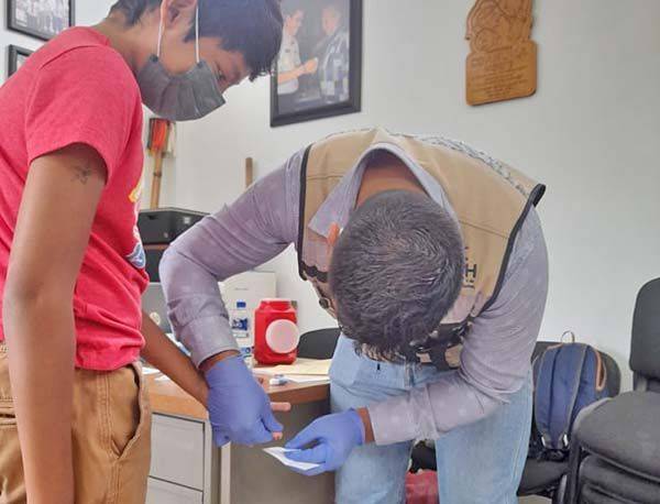 Concluye la toma de Muestra Referencial