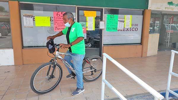 Pedalea “bici” 30 minutos y encuentra todo cerrado