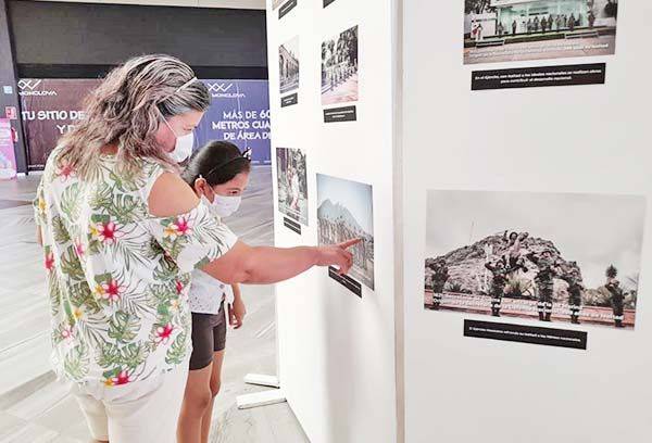 Inauguran exposición de Ejército en el mall