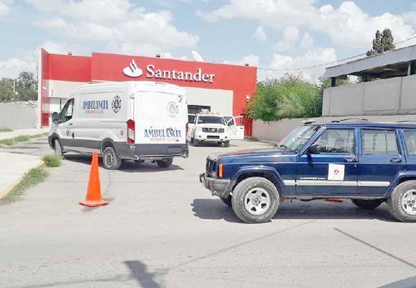 Conato de incendio en sucursal bancaria