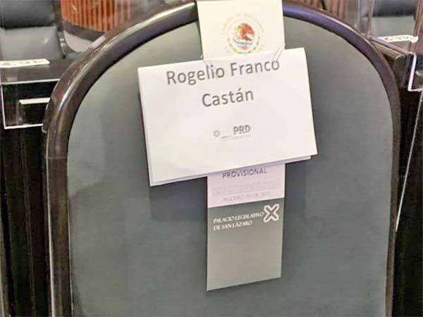 Desde la cárcel perredista rinde protesta como diputado federal
