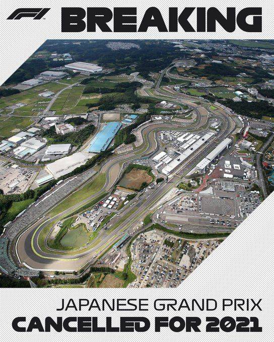 Cancela F1 Gran Premio de Japón