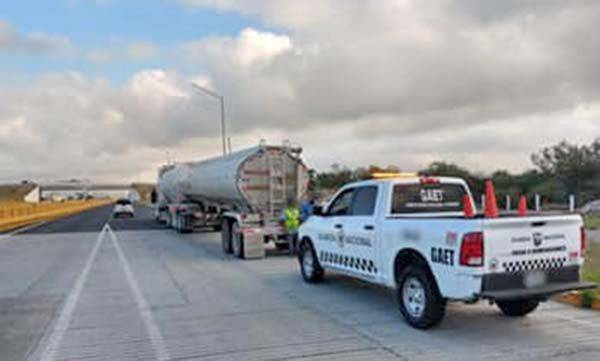 Asegura GN 60 mil litros de combustible