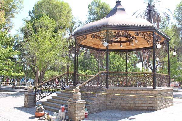 Embellece SB Kiosko del Centro Histórico