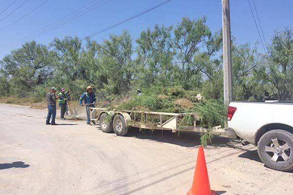 Mantiene San Buena limpieza en colonias