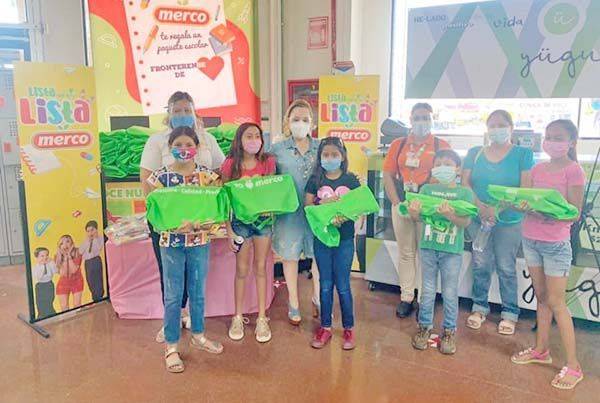 Solidario Merco con familias fronterenses