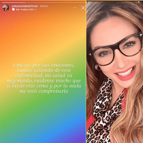 Suspenden nueva cuenta de Twitter de Paty Navidad tras polémica covid-19: «nunca dije que no creía»