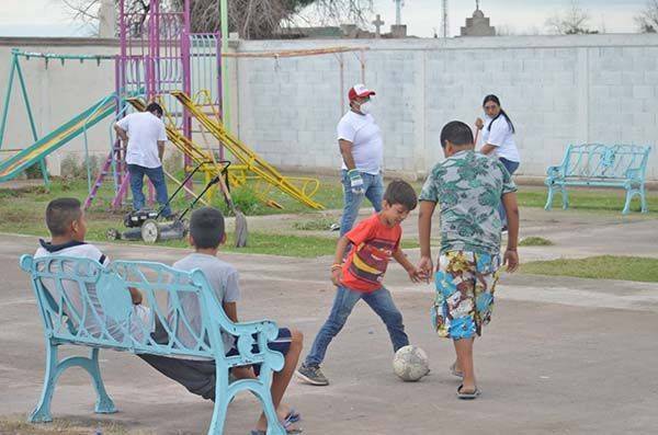 Limpia Jerry áreas verdes
