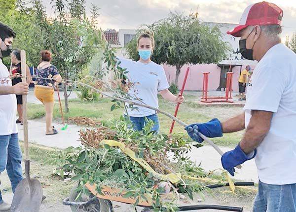 Encabeza Oyervides trabajos de limpieza