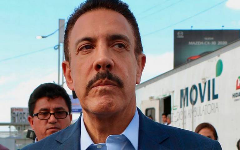 Omar Fayad, gobernador de Hidalgo, está hospitalizado por salmonelosis y no por Covid.