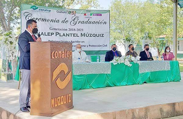 Se gradúan 78 en Conalep Múzquiz