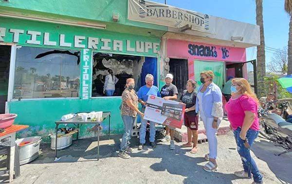 Se solidarizan con las familias damnificadas
