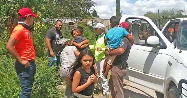 HALLAN A NIÑOS SANOS Y SALVOS