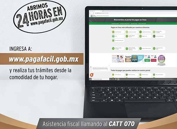 Realiza trámites desde Pagafácil