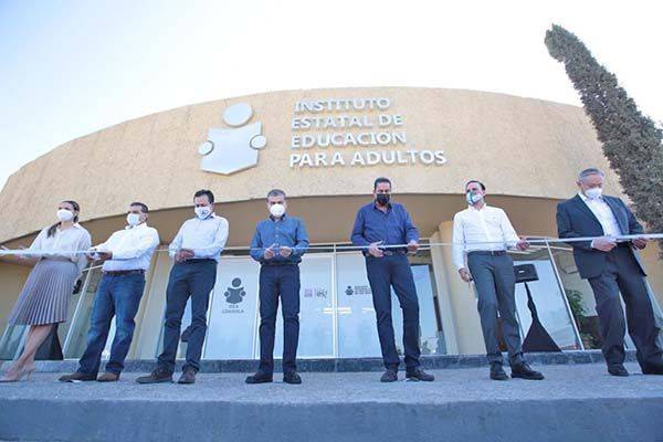 Inaugura MARS edificio de IEEA