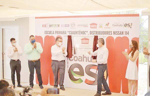 Inaugura MARS escuelas Nissan