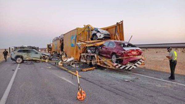 Choque en carretera de Sonora deja 4 muertos y al menos 10 heridos