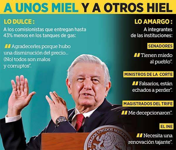 Ataca AMLO a todos