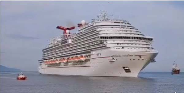 Puerto Vallarta recibe a su primer crucero post-Covid