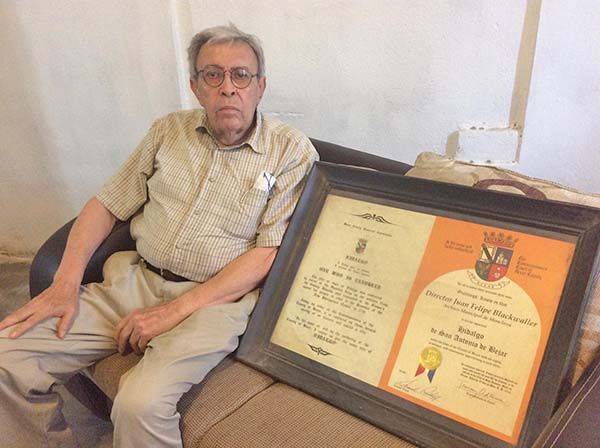 Juan Blackaller: el contador de la historia de Monclova