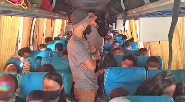 Guardia Nacional asegura a 146 migrantes en Zacatecas