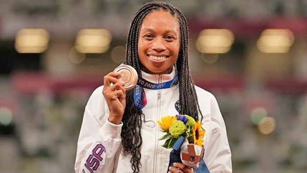 ALLYSON FELIX CONSIGUIÓ SU DÉCIMA PRESEA EN JO EN LOS 400 METROS