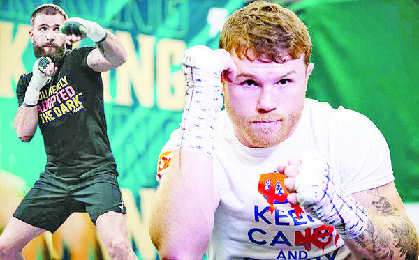 ¡Ya habría arreglo! Canelo Álvarez y Caleb Plant se enfrentarían en noviembre de 2021