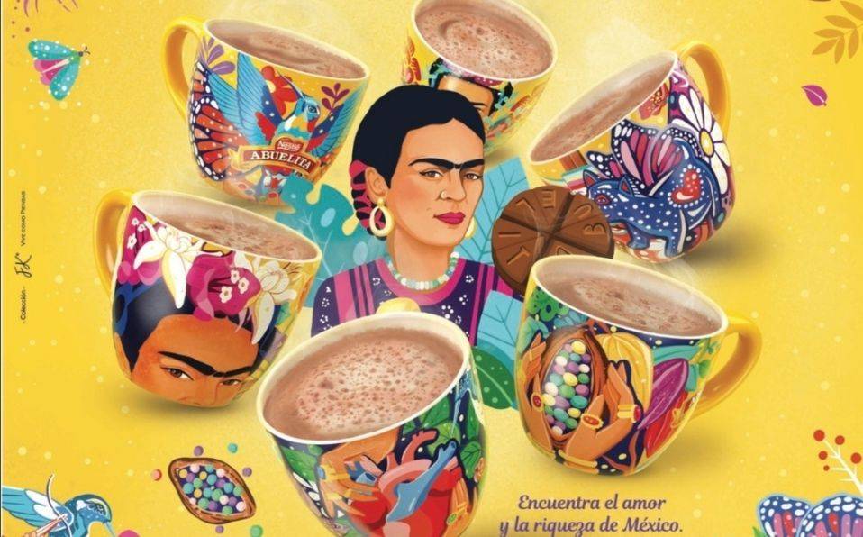 ¡Con amor a México! Chocolate Abuelita lanzará tazas conmemorativas de Frida Kahlo