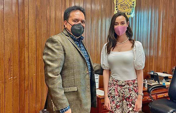 Se reúne Diputada con Fiscal General