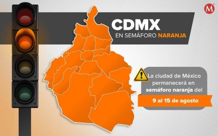 CdMx permanecerá otra semana en naranja; hay tendencia a la baja en hospitalizaciones