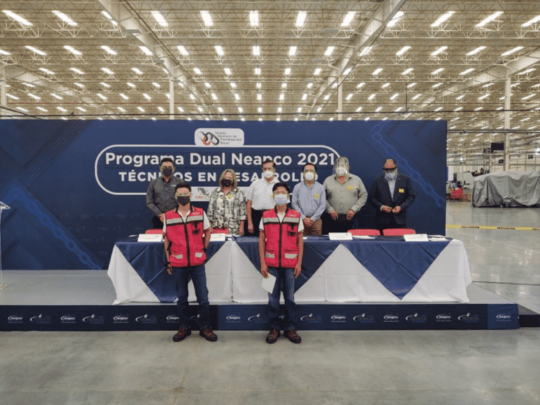 INICIAN EN COAHUILA ESTUDIANTES DE CECYTE SU FORMACIÓN DUAL EN NEAPCO