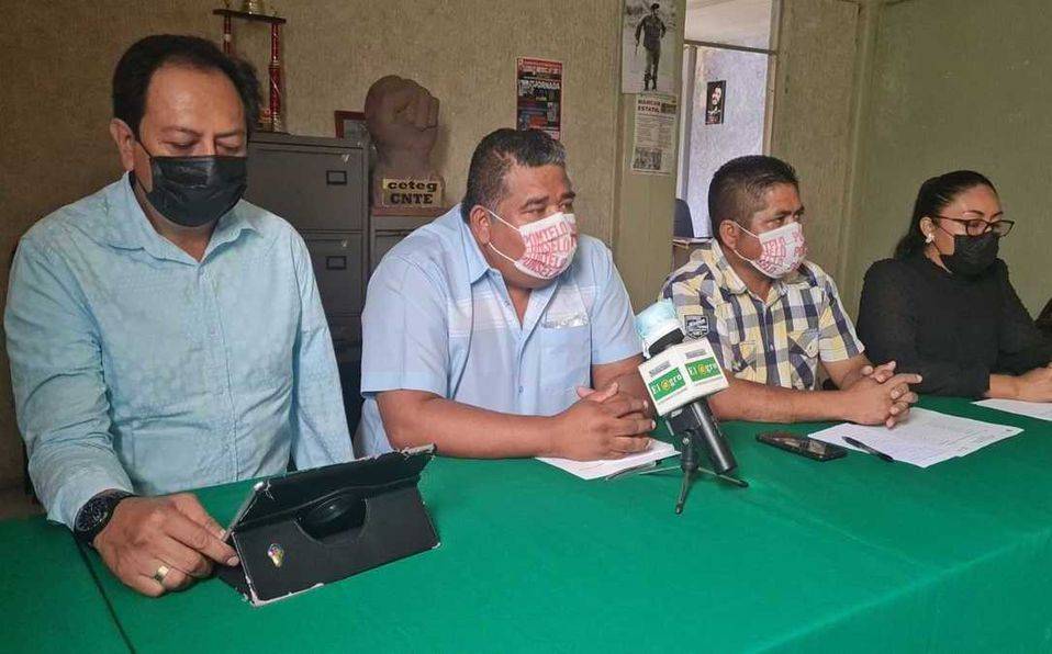 Maestros de la CETEG rechazan regreso a clases presenciales en Guerrero