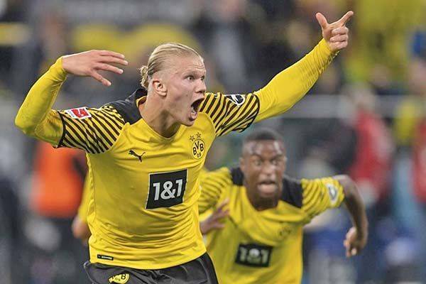 Gana Borussia Dortmund con gol de Haaland