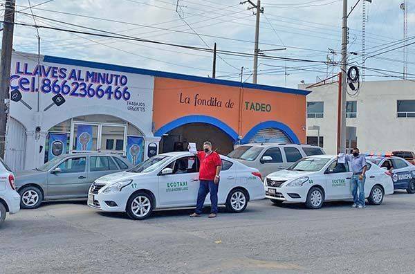 Presumen taxistas unidades recientes